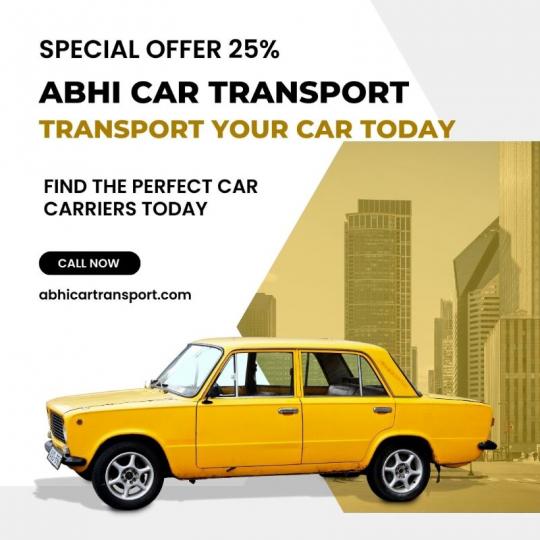 25% Discount On Car Transport Service in Gurgaon