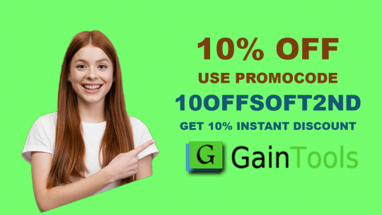 Get 10% Instant Discount on GainTools OST to MBOX Converter Software Orders