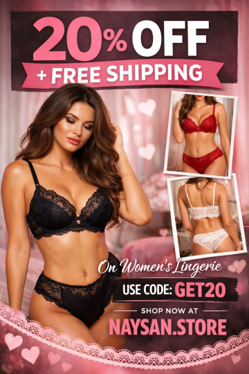 20% OFF + Free Shipping on Women’s Lingerie | Naysan.store