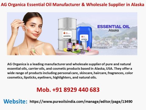 AG Organica Garlic Oil Manufacturer & Wholesale Supplier