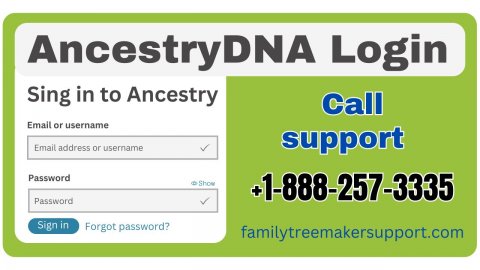 Login AncestryDNA Account