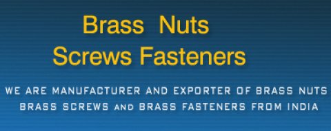 Brass Nuts Screw Fasteners