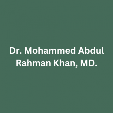 Dr Mohammed Khan, MD