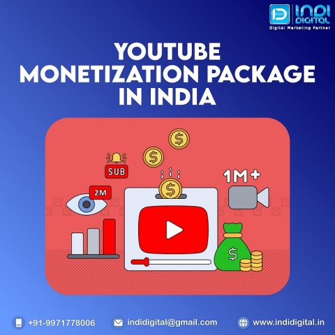 How to choose the best YouTube monetization package in India