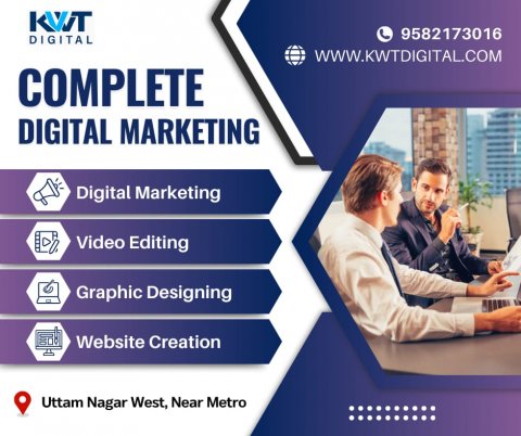 KWT Digital Marketing Institute in Uttam Nagar, West Delhi