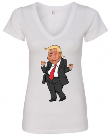 Make America Great Again! | Donald Trump Shot Cartoon Tee Men's T-Shirt