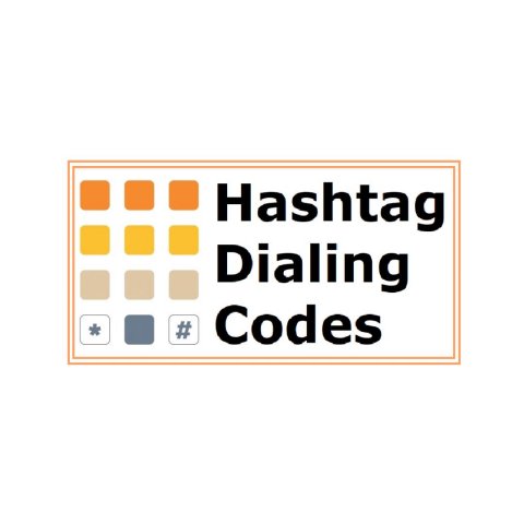 Hashtag Dialing Codes