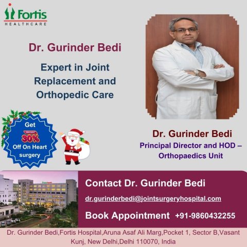 Dr. Gurinder Bedi Joint Replacement Surgeon in India