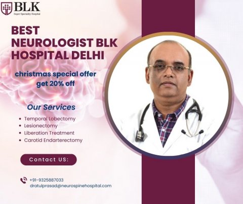 Best Neurologist BLK Hospital Delhi