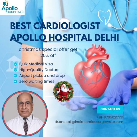 Dr. Anoop K. Ganjoo Cardio Thoracic Surgeon Apollo Delhi