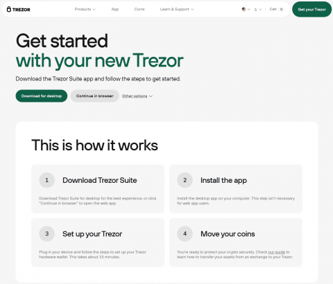 Trezor Suite