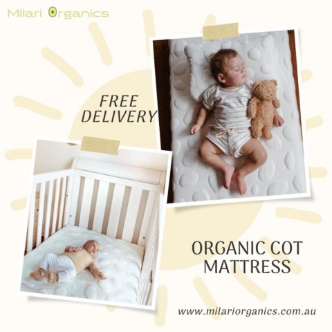 Why is An Organic Cot Mattress a Better Choice for Your Child’s Health ?