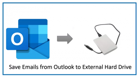 Effective Method to Save Outlook emails to Hard Drive