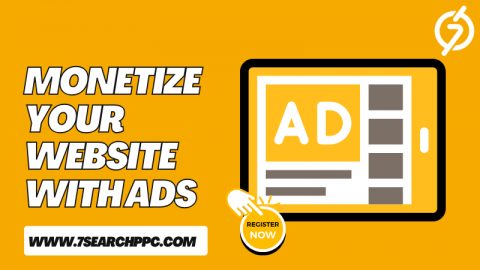 Monetize your website With Ads