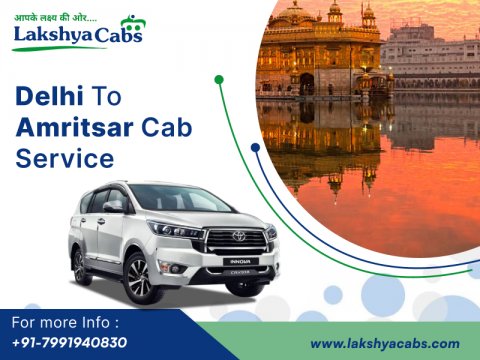 One Way Delhi To Amritsar Cab Service