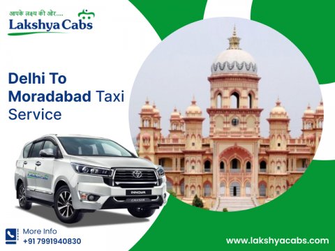 One Way Delhi To Moradabad Taxi Service