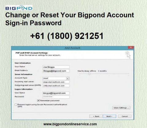 Setup Your Bigpond Email On Outlook