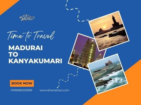 Madurai to Kanyakumari Taxi