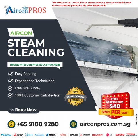 Aircon Steam Wash, Singapore
