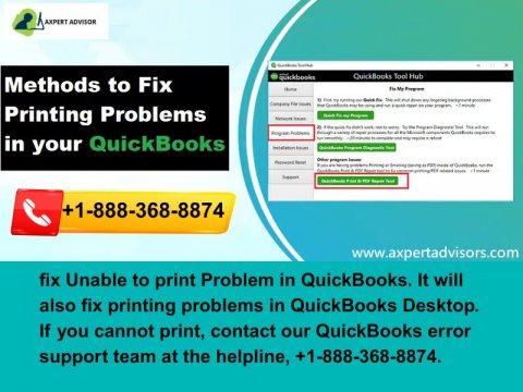 Resolve Printing Issues in QuickBooks Desktop