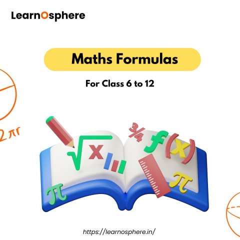 Learnosphere 6 class maths formula