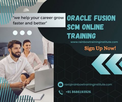 Oracle Fusion SCM Online Training - Rainbow Training Institute