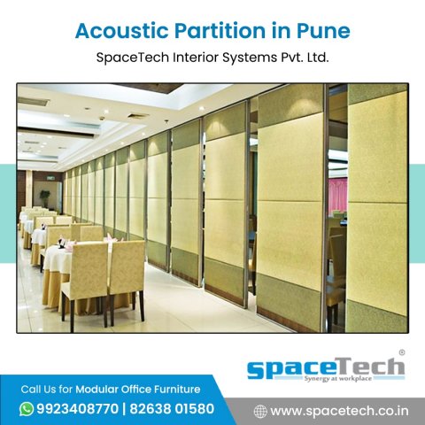 Acoustic Partition in Pune - SpaceTech Interior Systems Pvt. Ltd