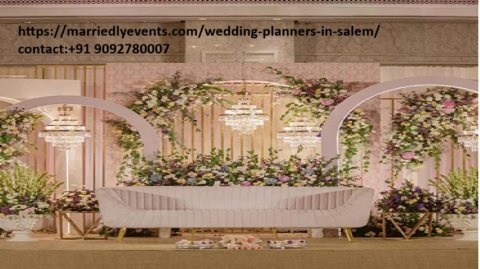 Leading Wedding Decor in Coimbatore, Salem, Erode,Tirupur-Marriedly Events
