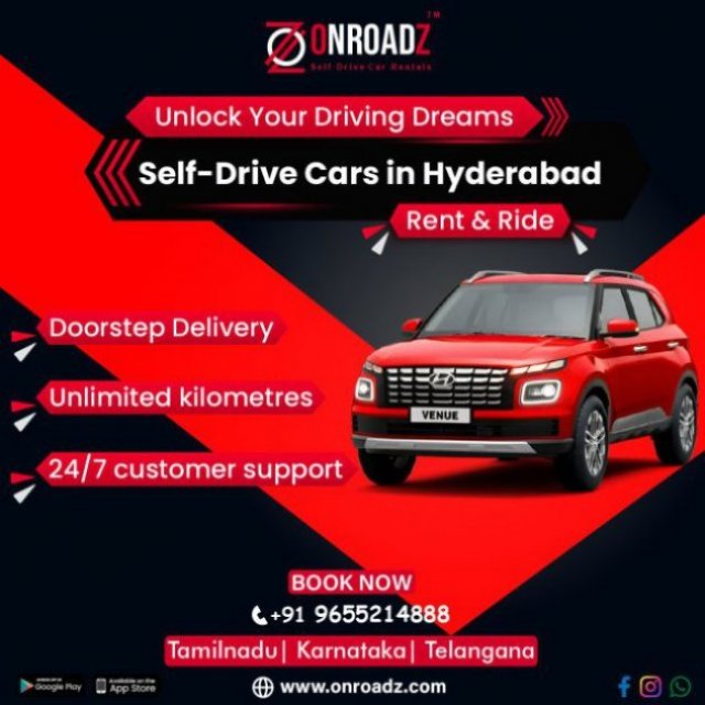 Onroadz | Self Drive Car Rental in Hyderabad with Unlimited Kms