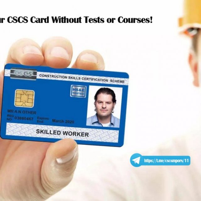 Get Your CSCS Card Without Tests or Courses