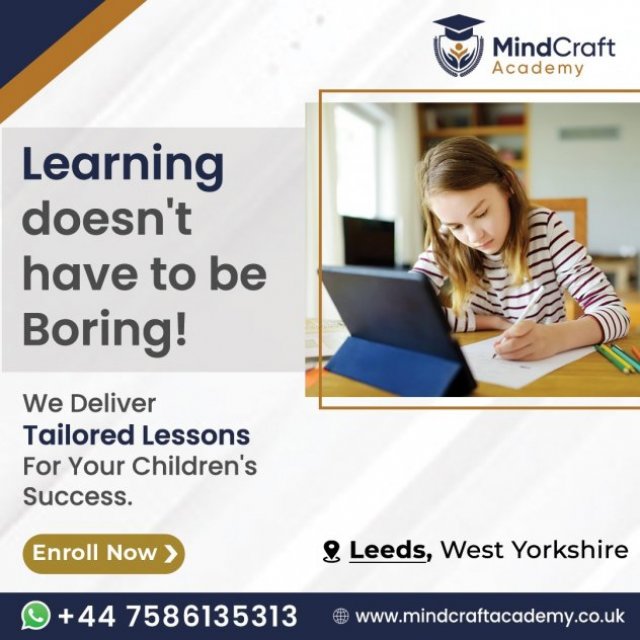 Maths Tutor Leeds UK - MindCraft Academy