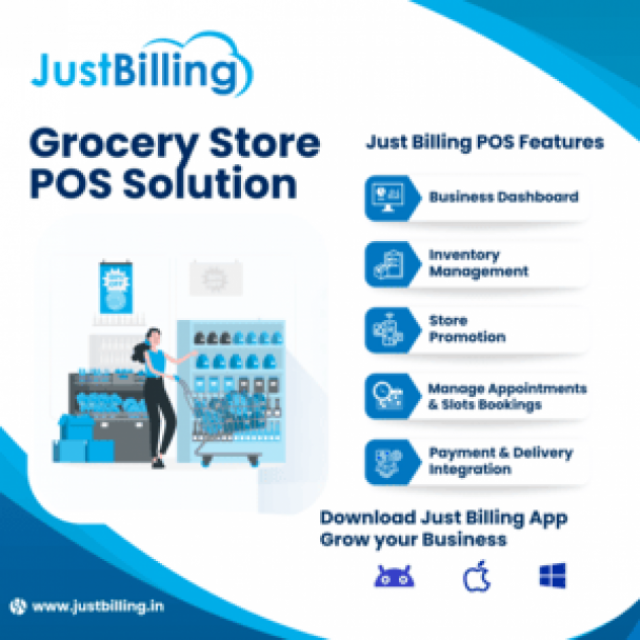 Looking for Super-fast billing software for Grocery shop-Grocery Store POS Solution -Just Billing