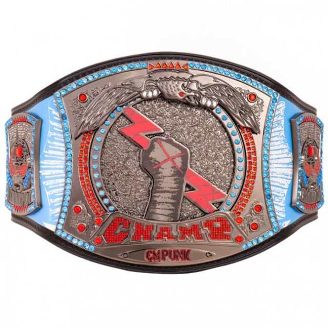 CM Punk 434-Day Record Signature Championship Title Belt Replica