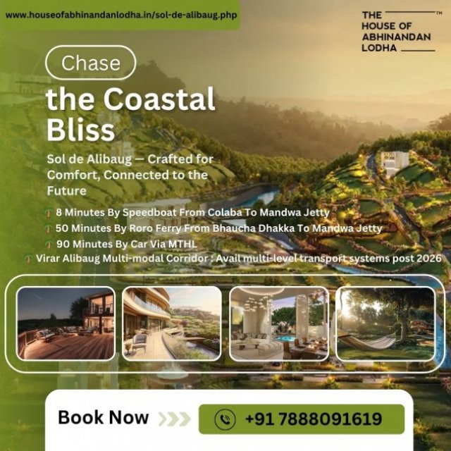 Sol De Alibaug House Of Abhinandan Lodha Hoabl Plots Project