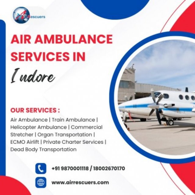 Indore’s Trusted Air Ambulance - Saving Lives 24/7!
