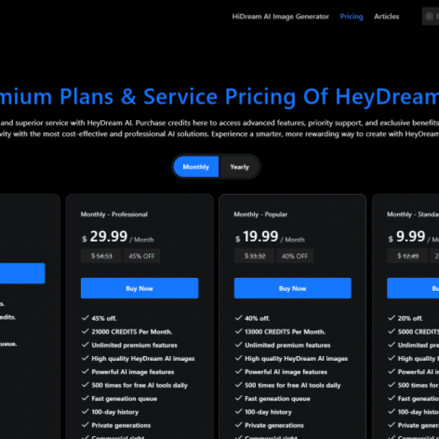 HeyDream AI