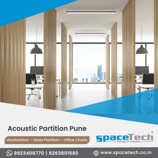 Top Acoustic Partition in Pune near me - SpaceTech Interior