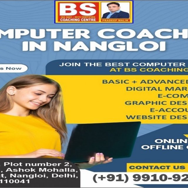 BS Coaching Centre - The Best Computer Institute in Nangloi for Career Growth