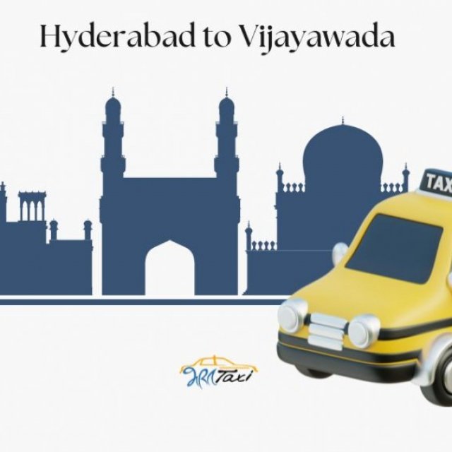 Taxi from Hyderabad to Vijayawada