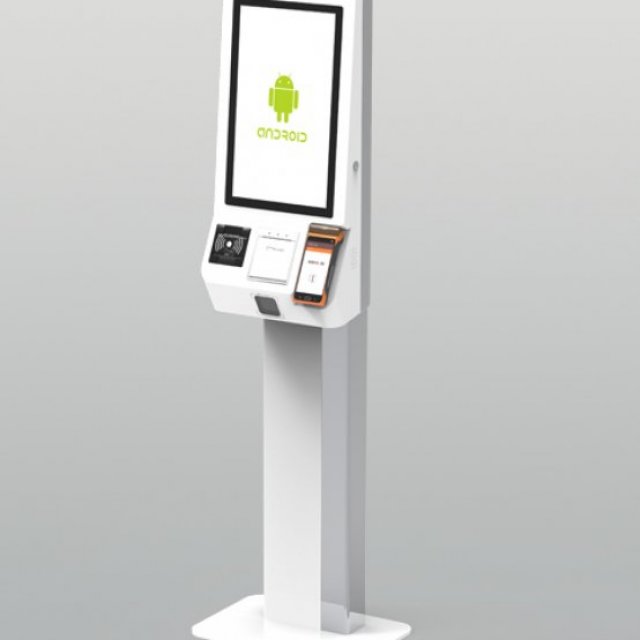 Self service kiosk machine