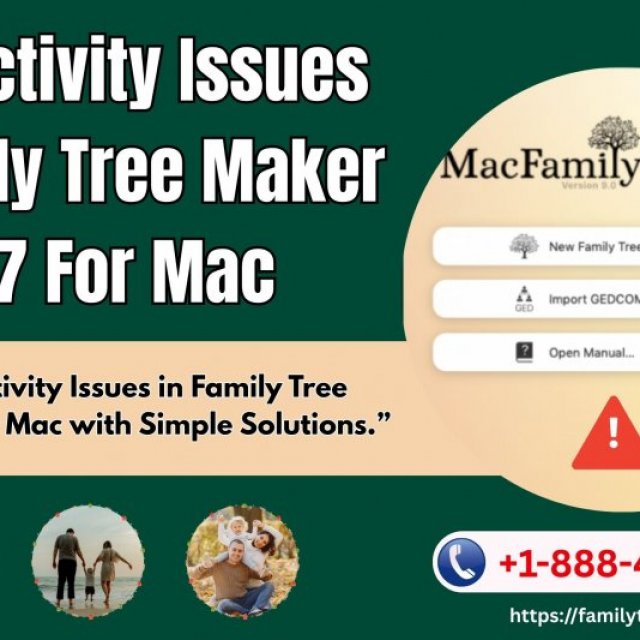 Connectivity Issues in Family Tree Maker 2017 for Mac