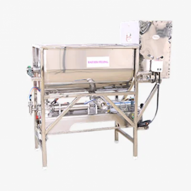 Batter Filling Machine with Mixer | Food Production Equipment