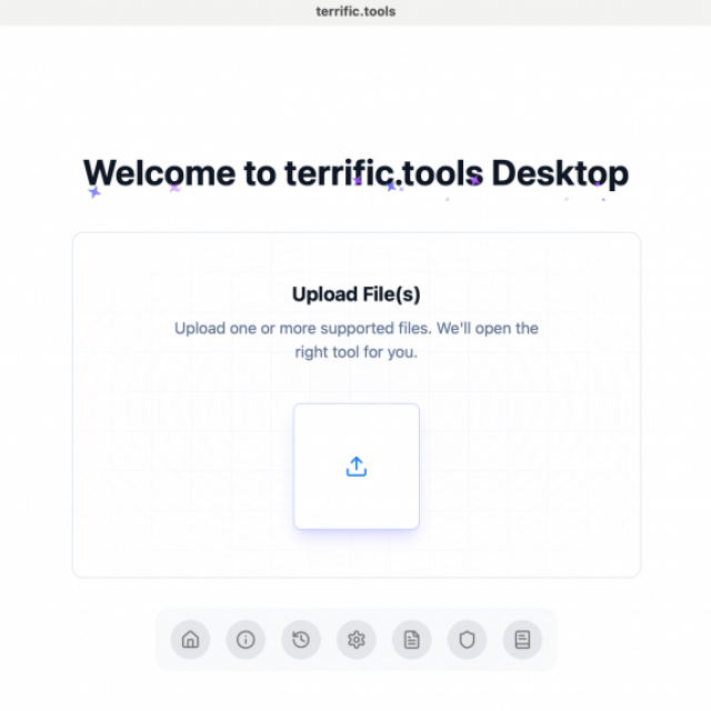 terrific.tools Desktop