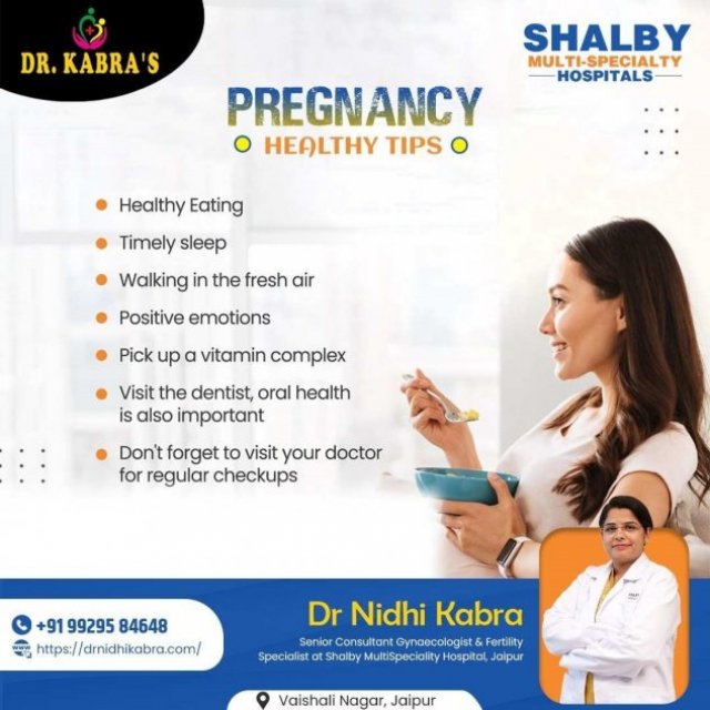 Pregnancy Health Tips by Dr. Nidhi Kabra - Expert Child Delivery Doctor in Jaipur