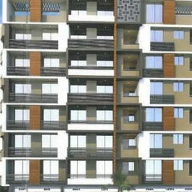 How many types of apartments are available in Crystal Homes?