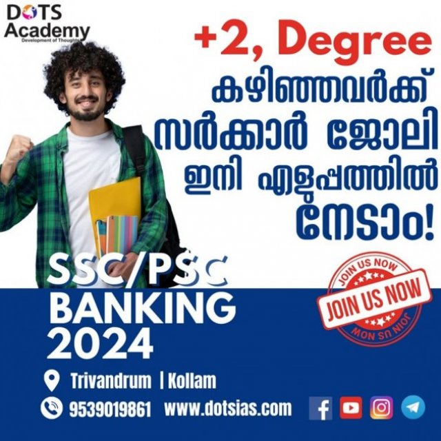 Dots Academy | SSC CGL Coaching in Kollam