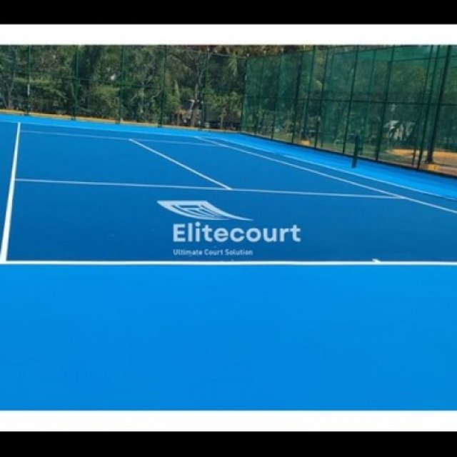 Synthetic Acrylic Sports Flooring Manufacturers in India - Elitecourt