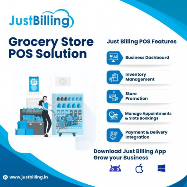 Looking for Super-fast billing software for Grocery shop-Grocery Store POS Solution -Just Billing