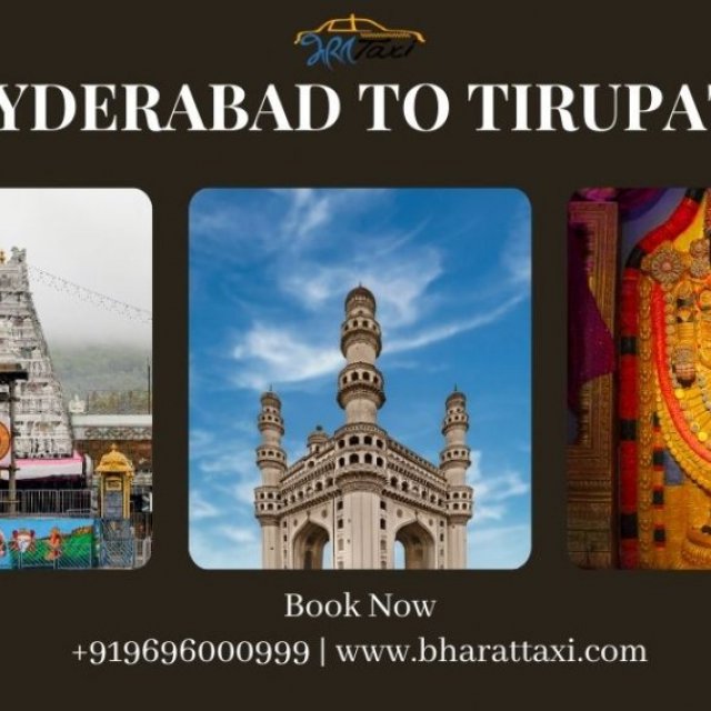 Hyderabad to Tirupati Cab