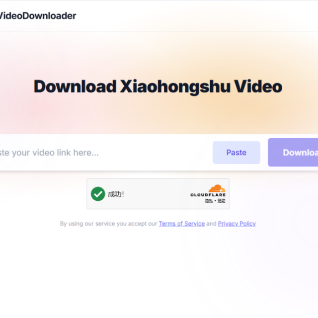 XiaohongshuVideoDownloader